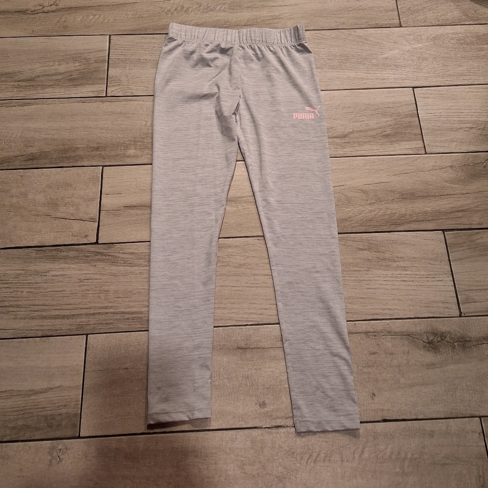 🍁Puma girls grey leggings🦋